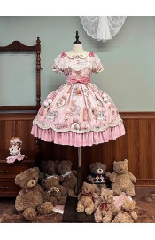 Alice Girl Little Bear Doll Wall One Piece(2nd Pre-Order/3 Colours/Full Payment Without Shipping)